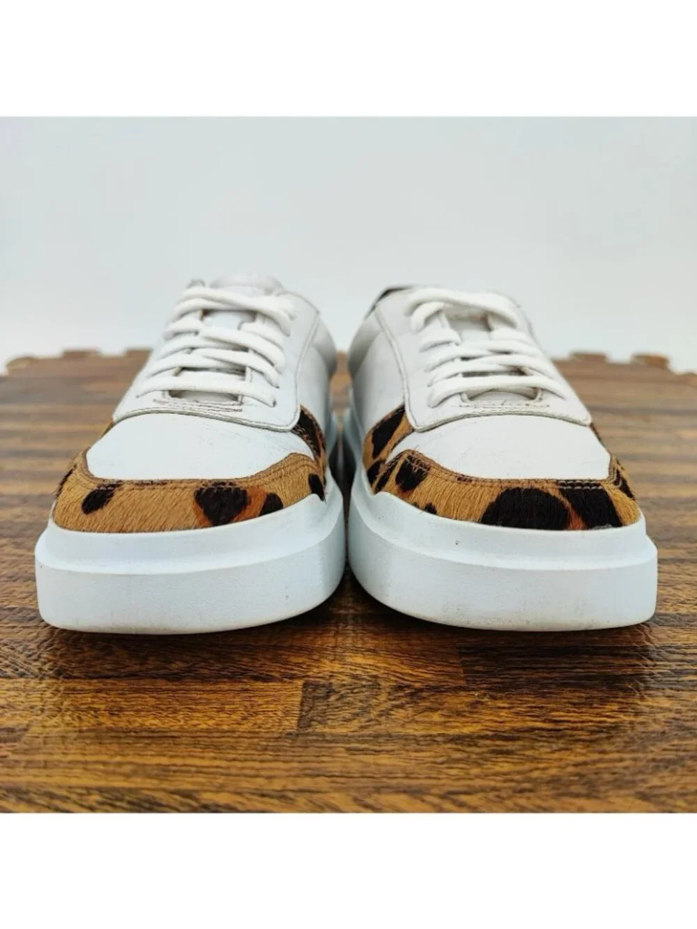 Cole Haan GrandPrø Rally Court Womens 7.5US Sneakers Leather White Casual W17740 - Picture 3 of 10